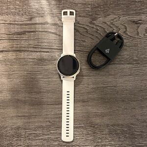 Garmin Smartwatch with White Band